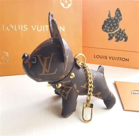 louis vuitton dog bag charm and key holder|LV Shiba Key Holder and Bag Charm .